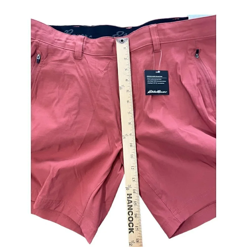 Eddie Bauer Men's Size 42 Horizon Guide Wander Shorts, Rust Color. NWT - Picture 6 of 10